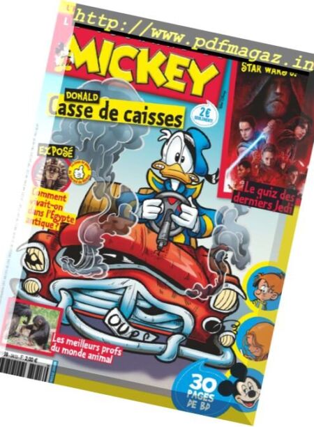 Le Journal de Mickey – 15 novembre 2017 Cover