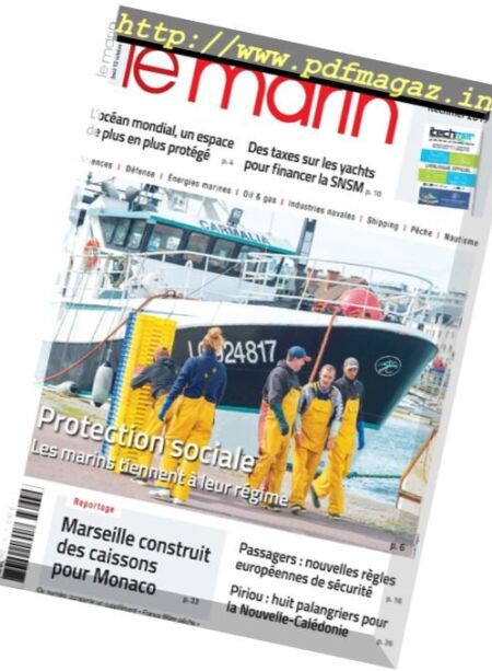 Le Marin – 12 Octobre 2017 Cover