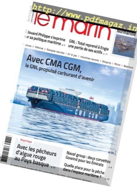Le Marin – 16 novembre 2017 Cover