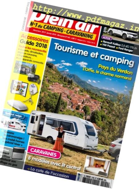 Le Monde du Plein-Air – decembre-janvier 2017 Cover