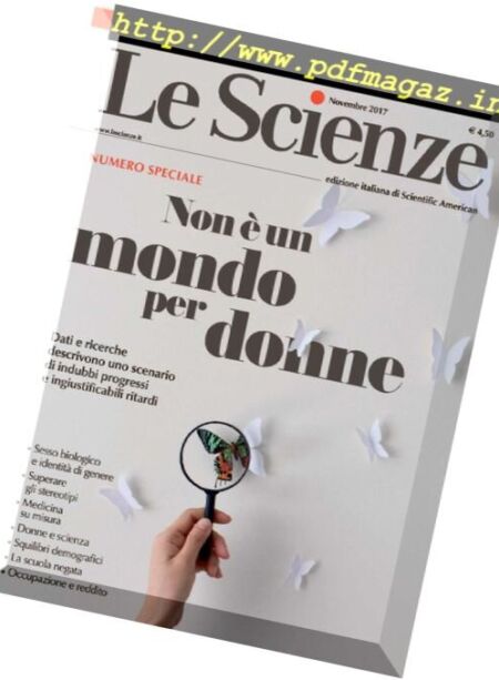 Le Scienze – Novembre 2017 Cover