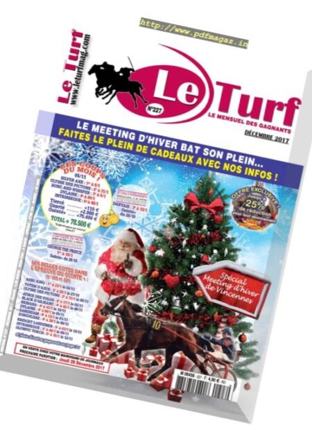 Le Turf – 24 novembre 2017 Cover