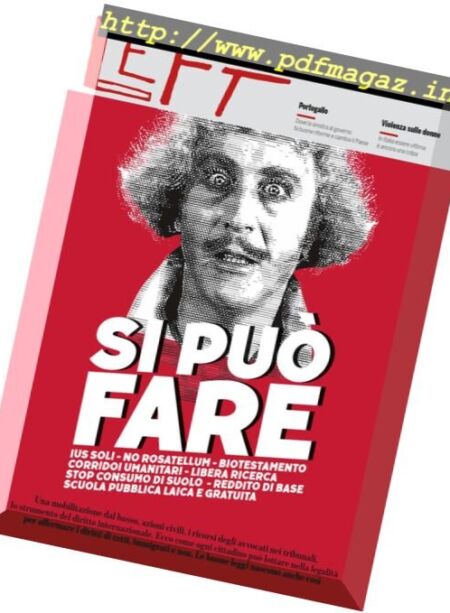 Left – 4 Novembre 2017 Cover