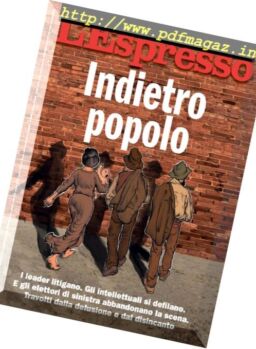 L’Espresso – 19 novembre 2017