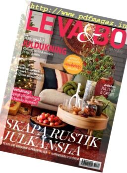 Leva & bo – 25 november 2017