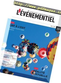 L’evenementiel – Mai 2017