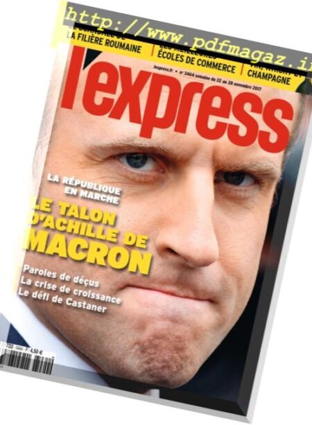 L’Express – 22 Novembre 2017 Cover