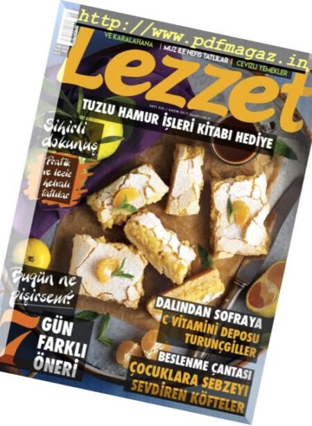 Lezzet – Kasim 2017 Cover