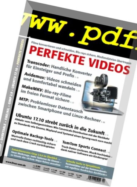 LinuxUser – Dezember 2017 Cover