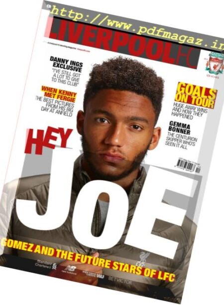 Liverpool FC Magazine – December 2017 Cover