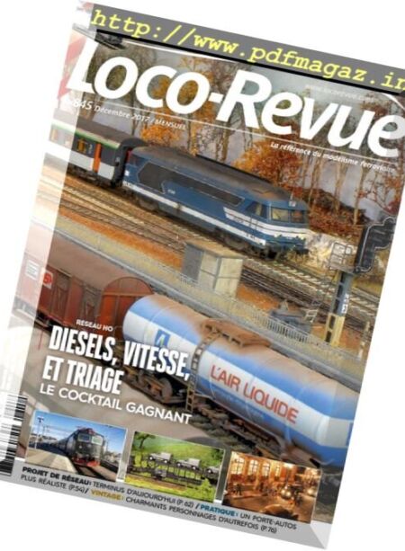 Loco-Revue – decembre 2017 Cover