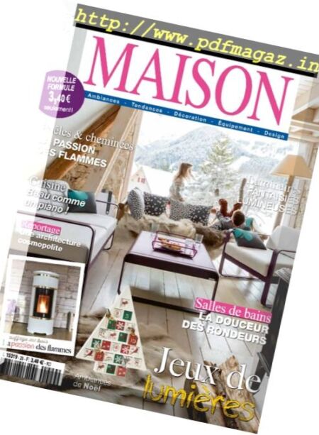 L’officiel de la Maison – Novembre-Decembre 2017 Cover