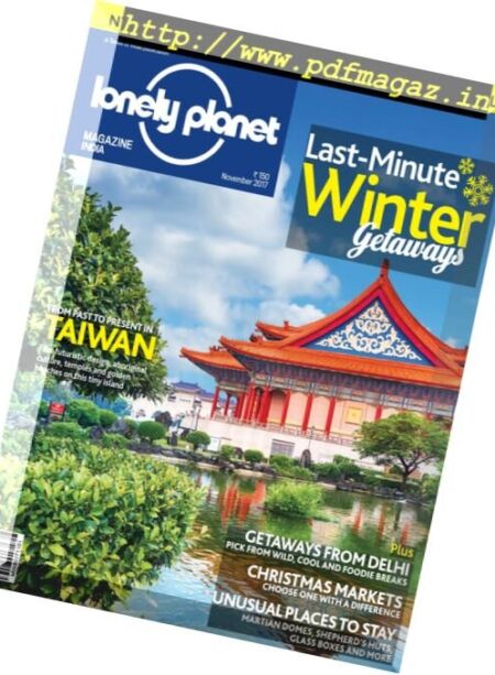 Lonely Planet India – November 2017 Cover