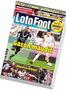 Loto Foot magazine – 15 novembre 2017