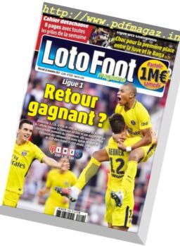 Loto Foot magazine – 22 novembre 2017