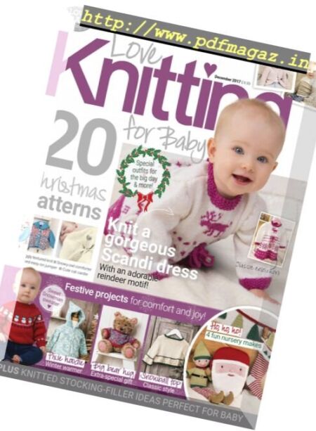 Love Knitting for Babies – December 2017 Cover