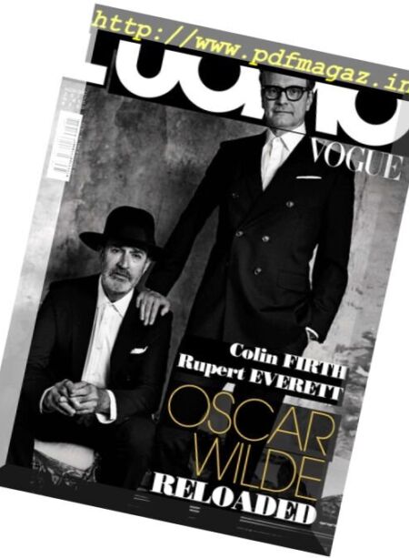L’Uomo Vogue – Novembre-Dicembre 2017 Cover