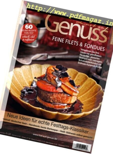 Lust auf Genuss – Dezember 2017 Cover
