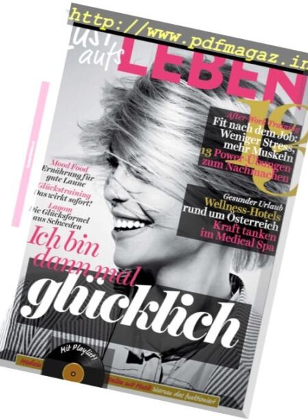 Lust aufs Leben – November 2017 Cover