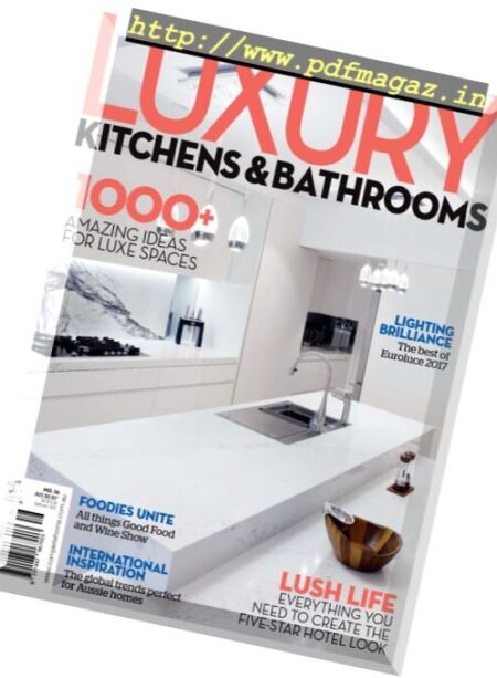 Luxury Kitchens & Bathrooms – Issue 16 2017 Cover