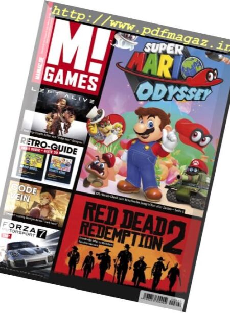 M! Games – November 2017 Cover