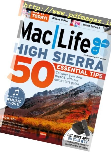 MacLife UK – December 2017 Cover