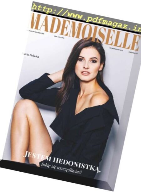 Mademoiselle – Pazdziernik 2017 Cover