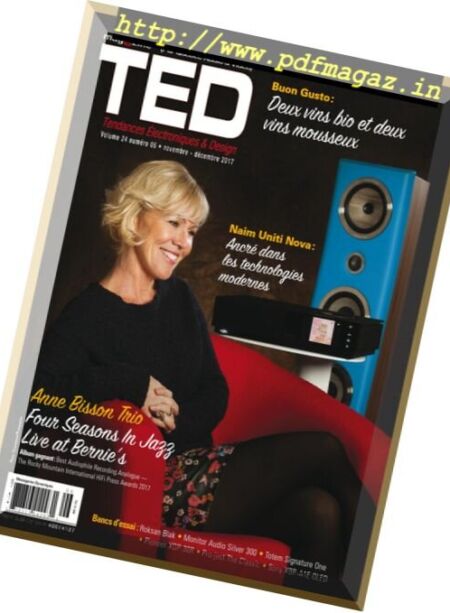 Magazine TED par QA&V – novembre 2017 Cover