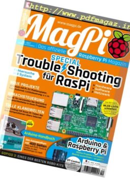 MagPi – November-Dezember 2017