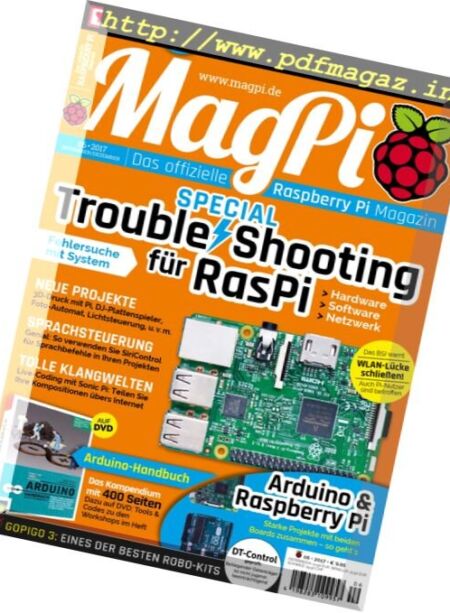 MagPi – November-Dezember 2017 Cover