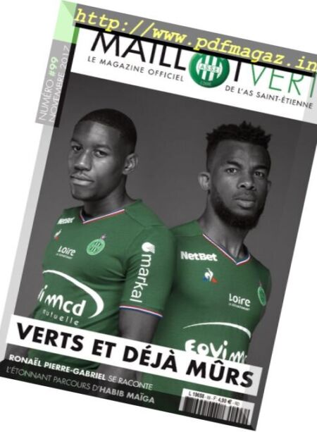 Maillot Vert – 15 novembre 2017 Cover