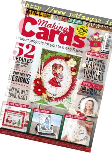 Making Cards – December 2017 Cover