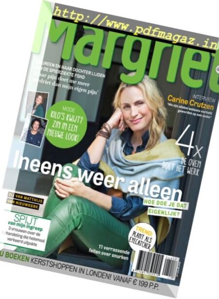 Margriet – 19 oktober 2017 Cover