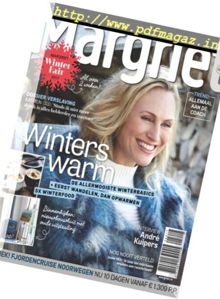 Margriet – 2 november 2017 Cover