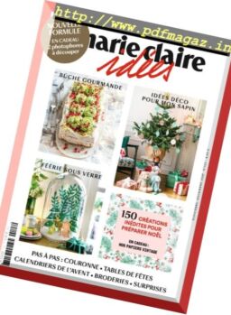 Marie Claire Idees – Novembre-Decembre 2017