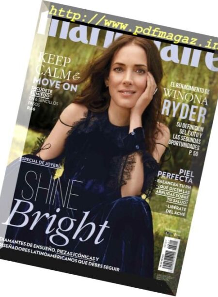 Marie Claire Mexico – diciembre 2017 Cover