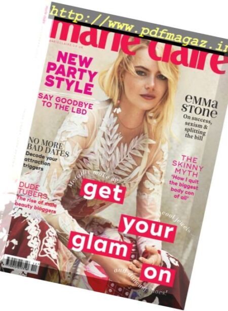 Marie Claire UK – December 2017 Cover
