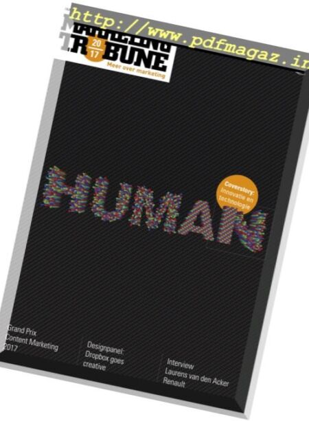 Marketing Tribune – 21 November 2017 Cover