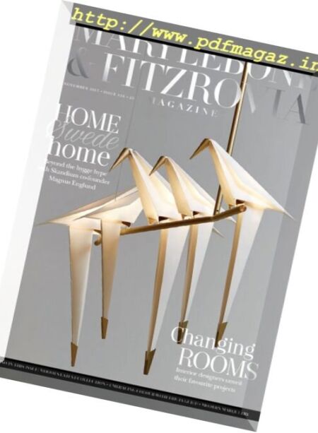 Marylebone & Fitzrovia – November 2017 Cover