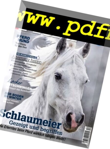 Mein Pferd – Dezember 2017 Cover