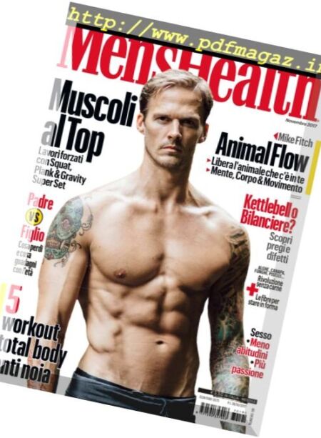 Men’s Health Italia – Novembre 2017 Cover