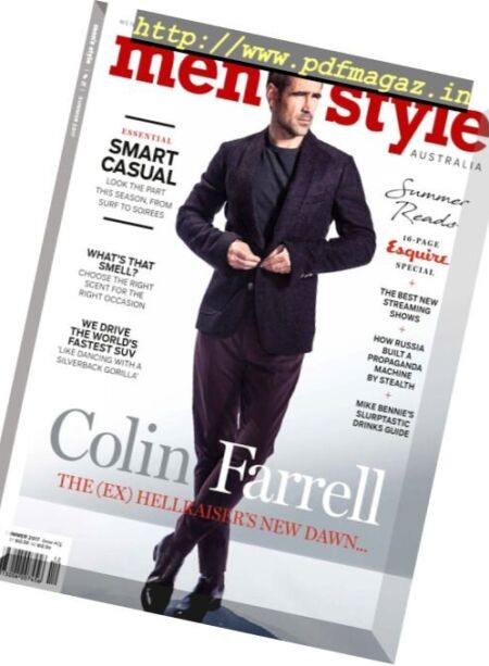 Men’s Style Australia – November 2017 Cover