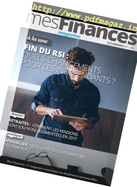 Mes Finances – Novembre 2017 Cover