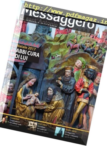 Messaggero di sant’ Antonio – Dicembre 2017 Cover