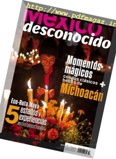 Mexico Desconocido – octubre 2017 Cover