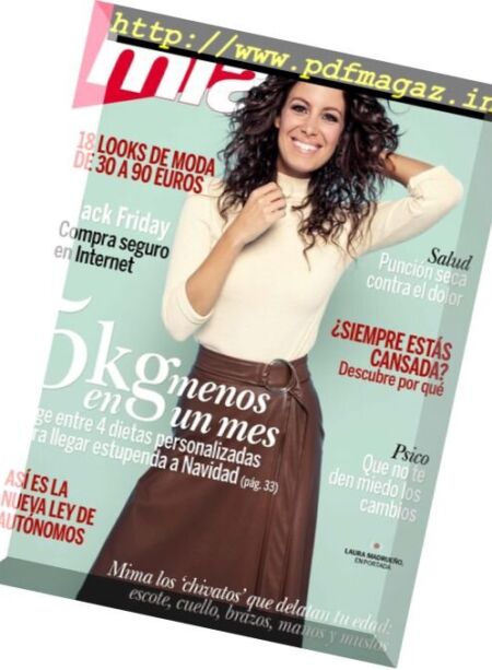 Mia – 22 noviembre 2017 Cover