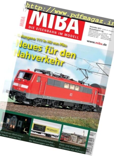 Miba – Dezember 2017 Cover