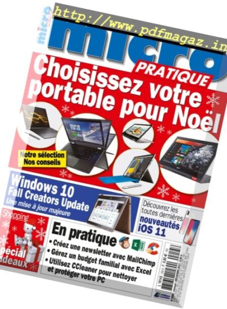 Micro Pratique – 14 novembre 2017 Cover