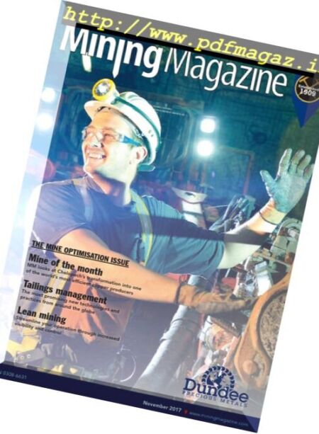 Mining Magazine – November 2017 Cover