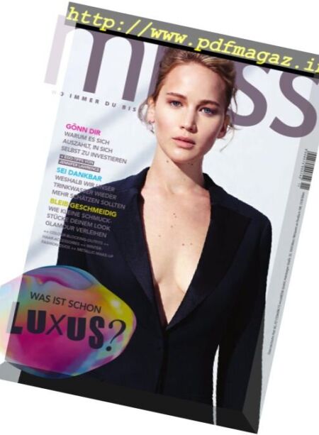 Miss – November 2017 Cover